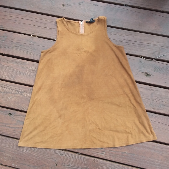 Forever 21 Dresses & Skirts - 😍 Forever 21 Sueded A-line Tunic in Copper Orange